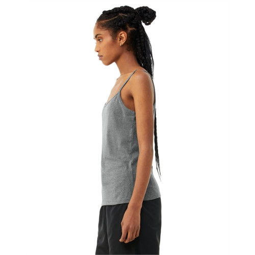 Ladies' Micro Rib Spaghetti Strap Tank