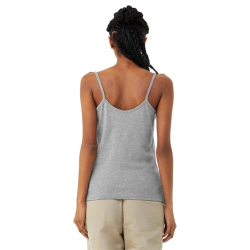 Ladies' Micro Rib Spaghetti Strap Tank