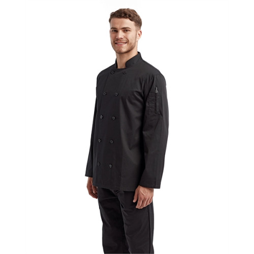 Unisex Long-Sleeve Recycled Chef's Coat