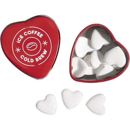 Small Heart Shaped Mint Tin