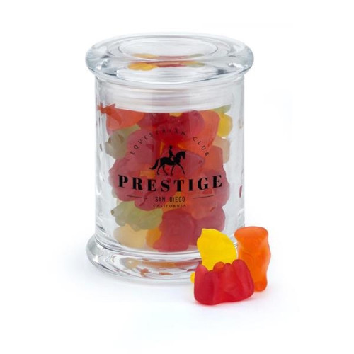 Small Glass Mint Jar