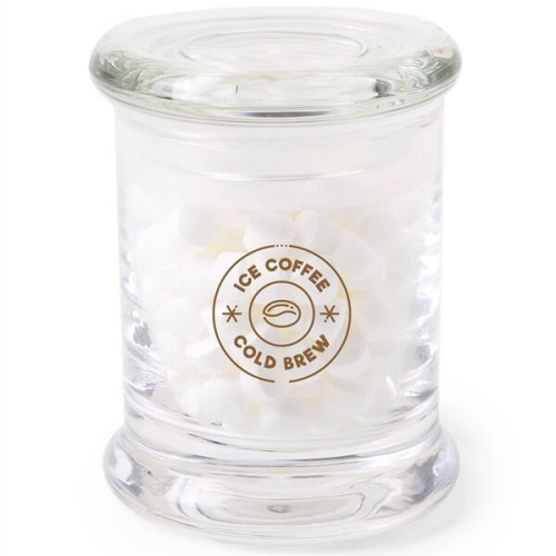 Small Glass Mint Jar