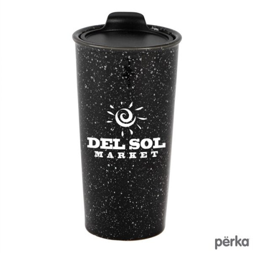 Perka® Salento 14 oz. Double Wall Ceramic Tumbler