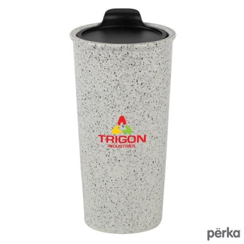 Perka® Salento 14 oz. Double Wall Ceramic Tumbler