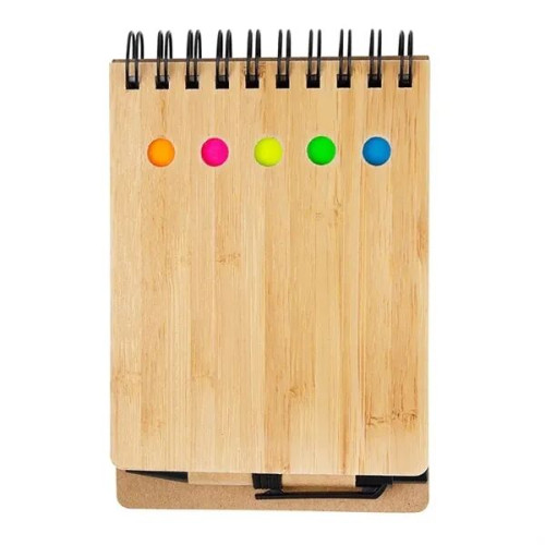 Ridgecrest 3-in-1 Bamboo Jotter w/Pen