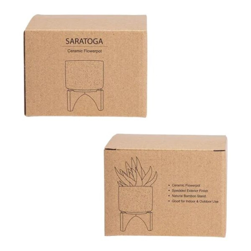 Saratoga Ceramic Flower Pot