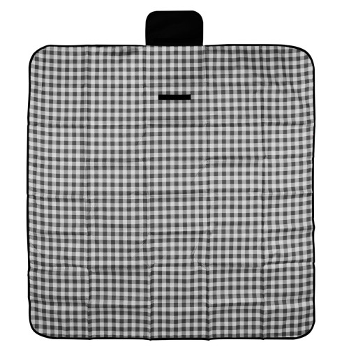 Gingham Roll-Up Picnic Blanket