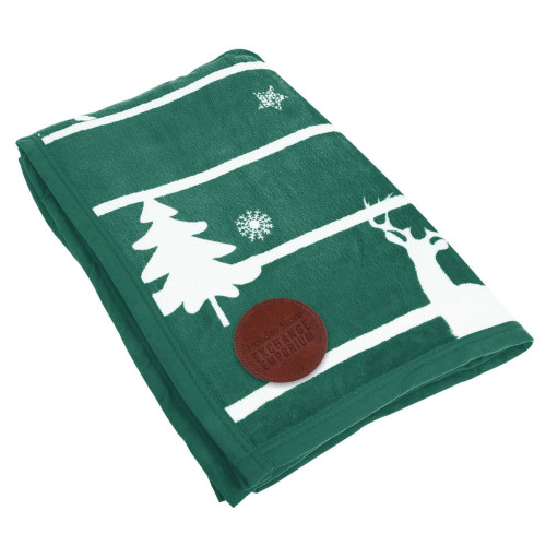 Winter's Nap Holiday Throw Blanket
