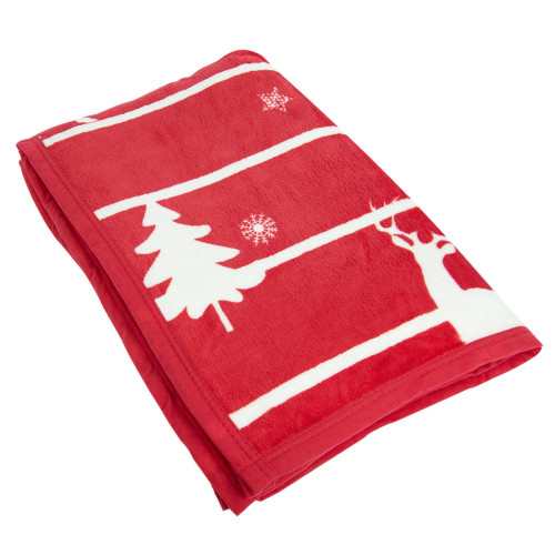 Winter's Nap Holiday Throw Blanket