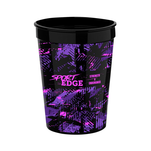 12 Oz. Full Color Big Game Stadium Cup