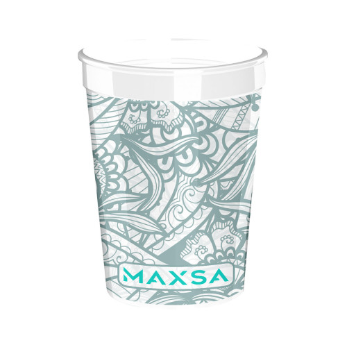 12 Oz. Full Color Big Game Stadium Cup