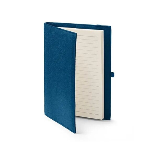 Felt Cover With Refillable Journal Notebook 6.5" X 8.7"