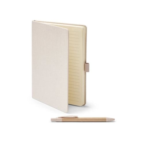 econscious Hemp Journal Notebook & Pen 6" X 8.0125"