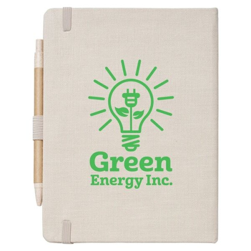 econscious Hemp Journal Notebook & Pen 6" X 8.0125"
