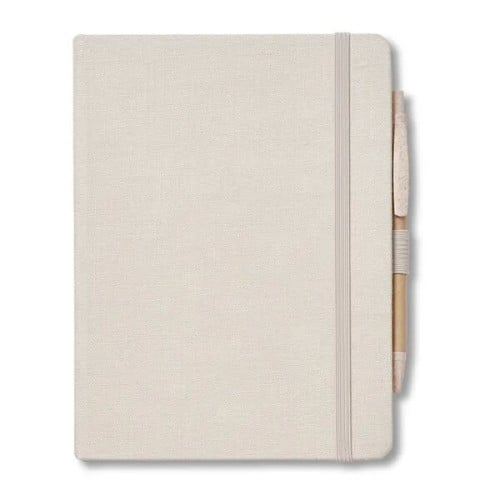 econscious Hemp Journal Notebook & Pen 6" X 8.0125"