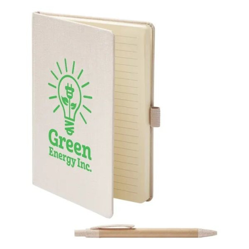 econscious Hemp Journal Notebook & Pen 6" X 8.0125"