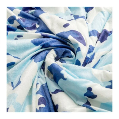 60x80 Oversize Crystal Velvet Sublimation Sherpa Blanket