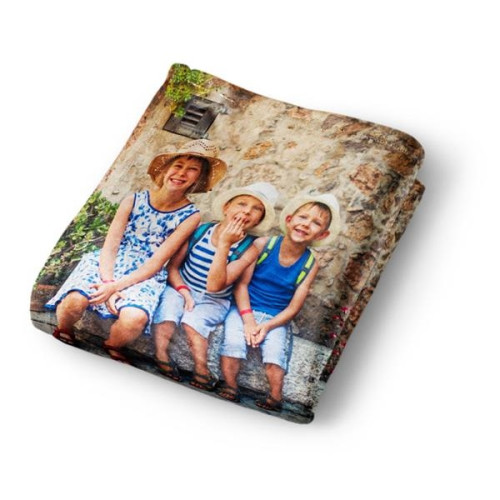 50x80 Sherpa Plush Crystal Velvet Throw Sublimation Blanket