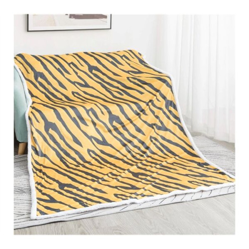 50x80 Sherpa Plush Crystal Velvet Throw Sublimation Blanket