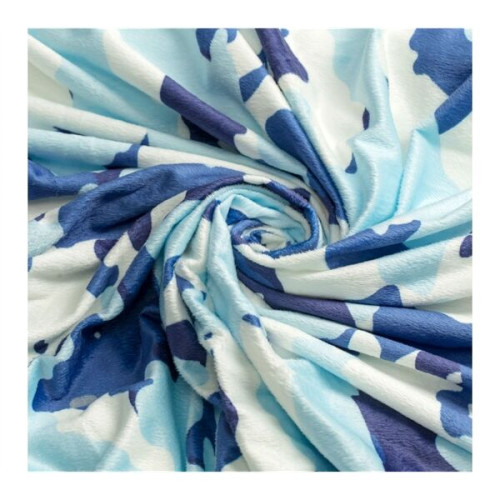 50x80 Sherpa Plush Crystal Velvet Throw Sublimation Blanket