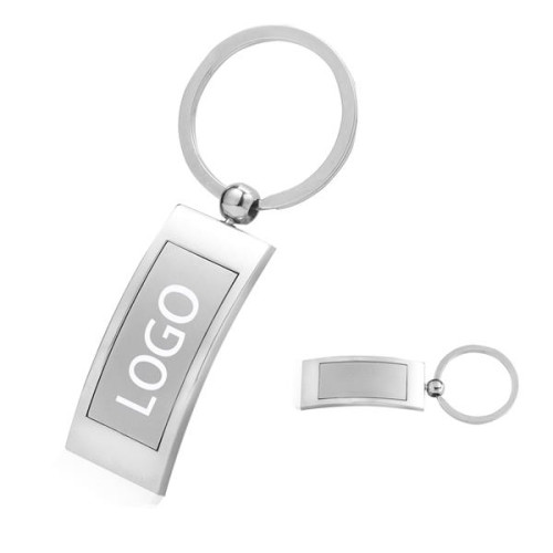 Arched Metal Keychains