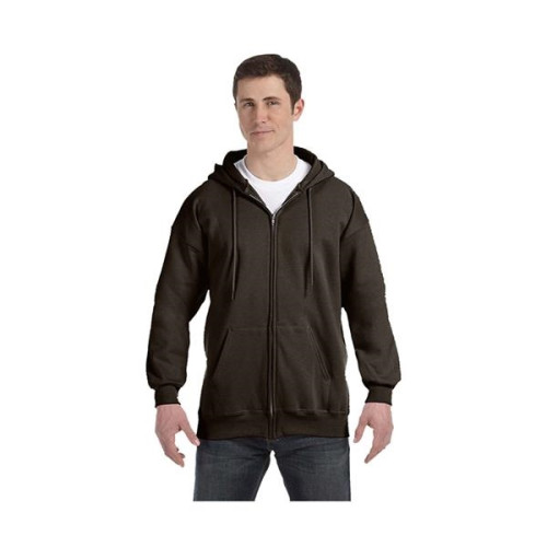 Hanes® Adult 9.7 oz. Ultimate Cotton 90/10 Full-Zip Hoode...