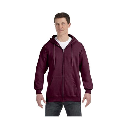 Hanes® Adult 9.7 oz. Ultimate Cotton 90/10 Full-Zip Hoode...