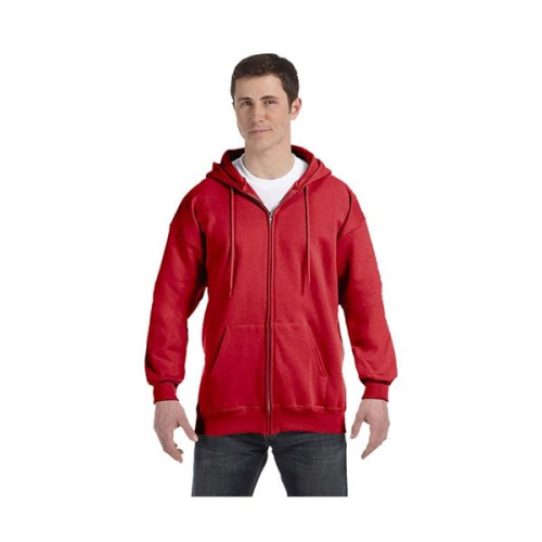 Hanes® Adult 9.7 oz. Ultimate Cotton 90/10 Full-Zip Hoode...