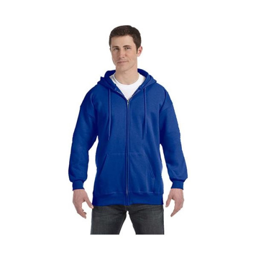 Hanes® Adult 9.7 oz. Ultimate Cotton 90/10 Full-Zip Hoode...