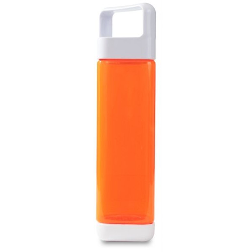 25 oz. Clean Square Bottle w/ Removable Top & Bottom Lids