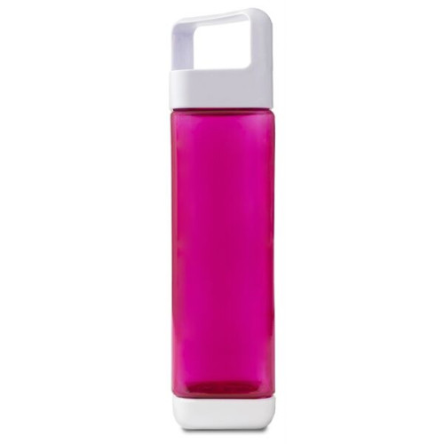 25 oz. Clean Square Bottle w/ Removable Top & Bottom Lids