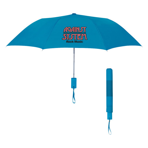 42" Arc Neon Telescopic Folding Umbrella