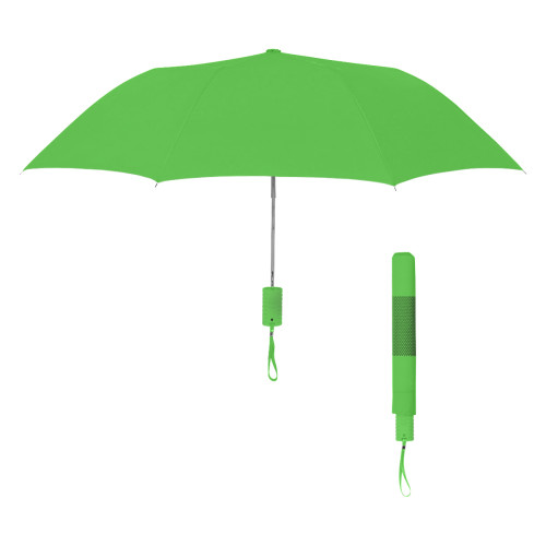 42" Arc Neon Telescopic Folding Umbrella