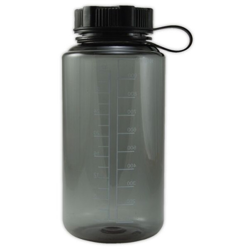 32 oz. BPA free Plastic Water Bottle w/ Tethered lid