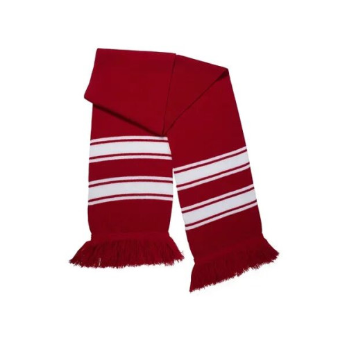 Stripe Knit Scarf.