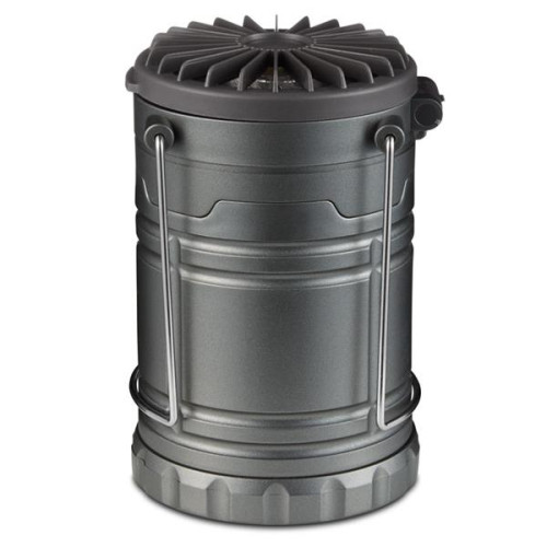Duo Camping Lantern-Style Flashlight And Fan.