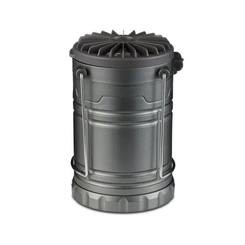 Duo Camping Lantern-Style Flashlight And Fan.