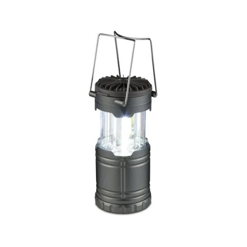 Duo Camping Lantern-Style Flashlight And Fan.