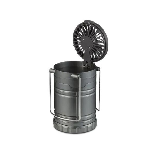 Duo Camping Lantern-Style Flashlight And Fan.