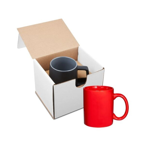 11oz Basic C Handle Ceramic Mug In Mailer