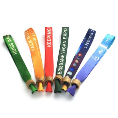 1/2" rPET Sublimated Eco-friendly Event Wristbands