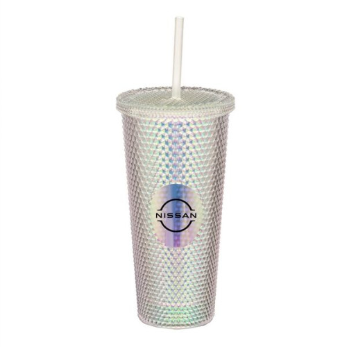 Crenshaw Textured Tumbler w/ Straw - 21oz