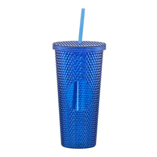 Crenshaw Textured Tumbler w/ Straw - 21oz