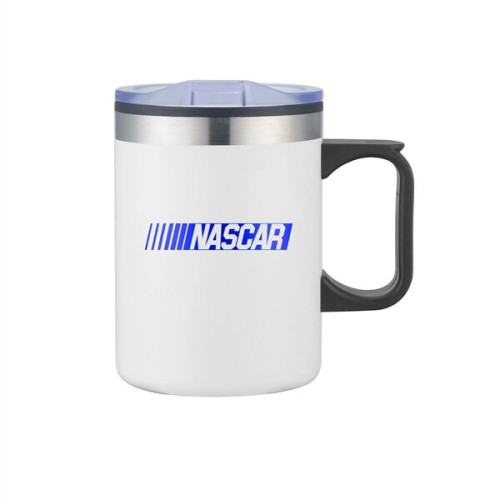 14 oz. Stainless Steel & PP Camping Mug with Matte Finish