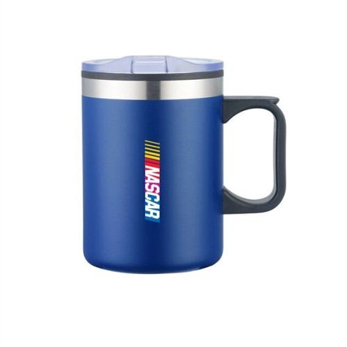 14 oz. Stainless Steel & PP Camping Mug with Matte Finish