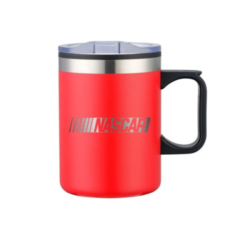 14 oz. Stainless Steel & PP Camping Mug with Matte Finish