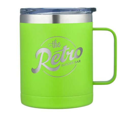 14 oz. Double Wall, Vacuum Mug w/ Copper Lining