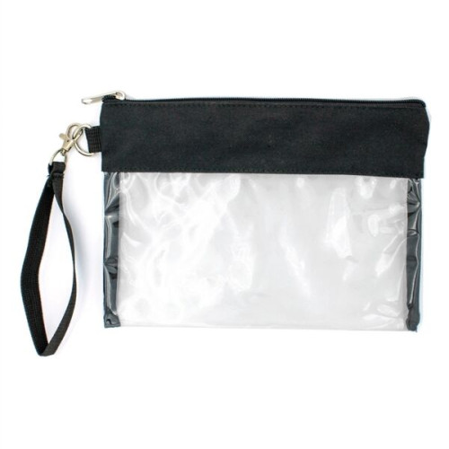 Clear Travel Wallet Wristlet