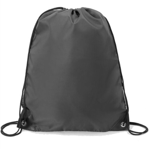 Heavy Duty Drawstring Backpack w/ Reinforced Edge (14"x18")