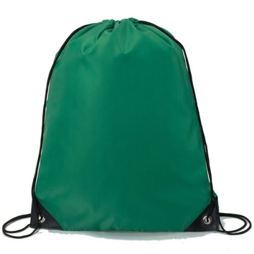 Heavy Duty Drawstring Backpack w/ Reinforced Edge (14"x18")